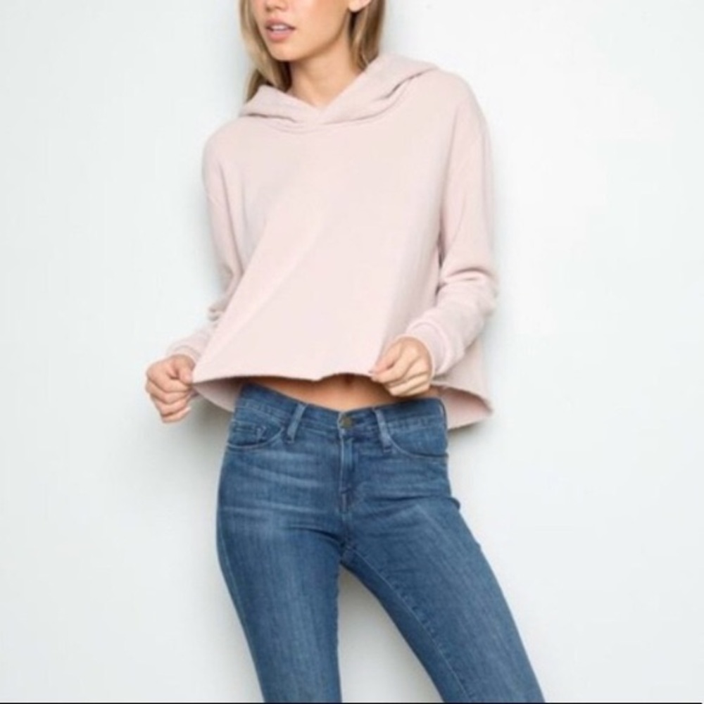 Brandy Melville pink hoodie